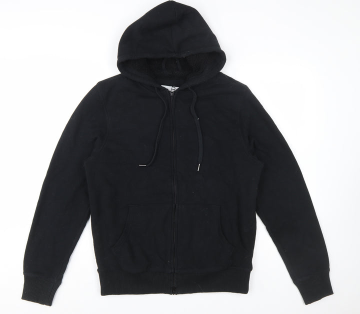 Goodfellow & Co Men’s Black Full Zip Fleece Hoodie Size M
