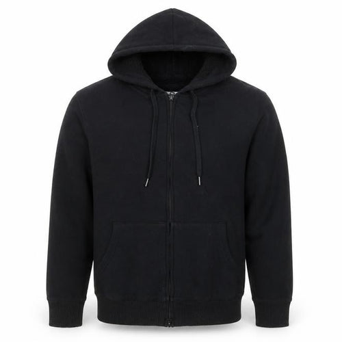 Goodfellow & Co Men’s Black Full Zip Fleece Hoodie Size M