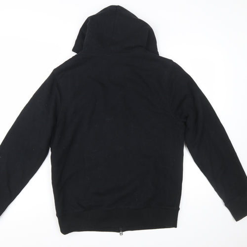 Goodfellow & Co Men’s Black Full Zip Fleece Hoodie Size M