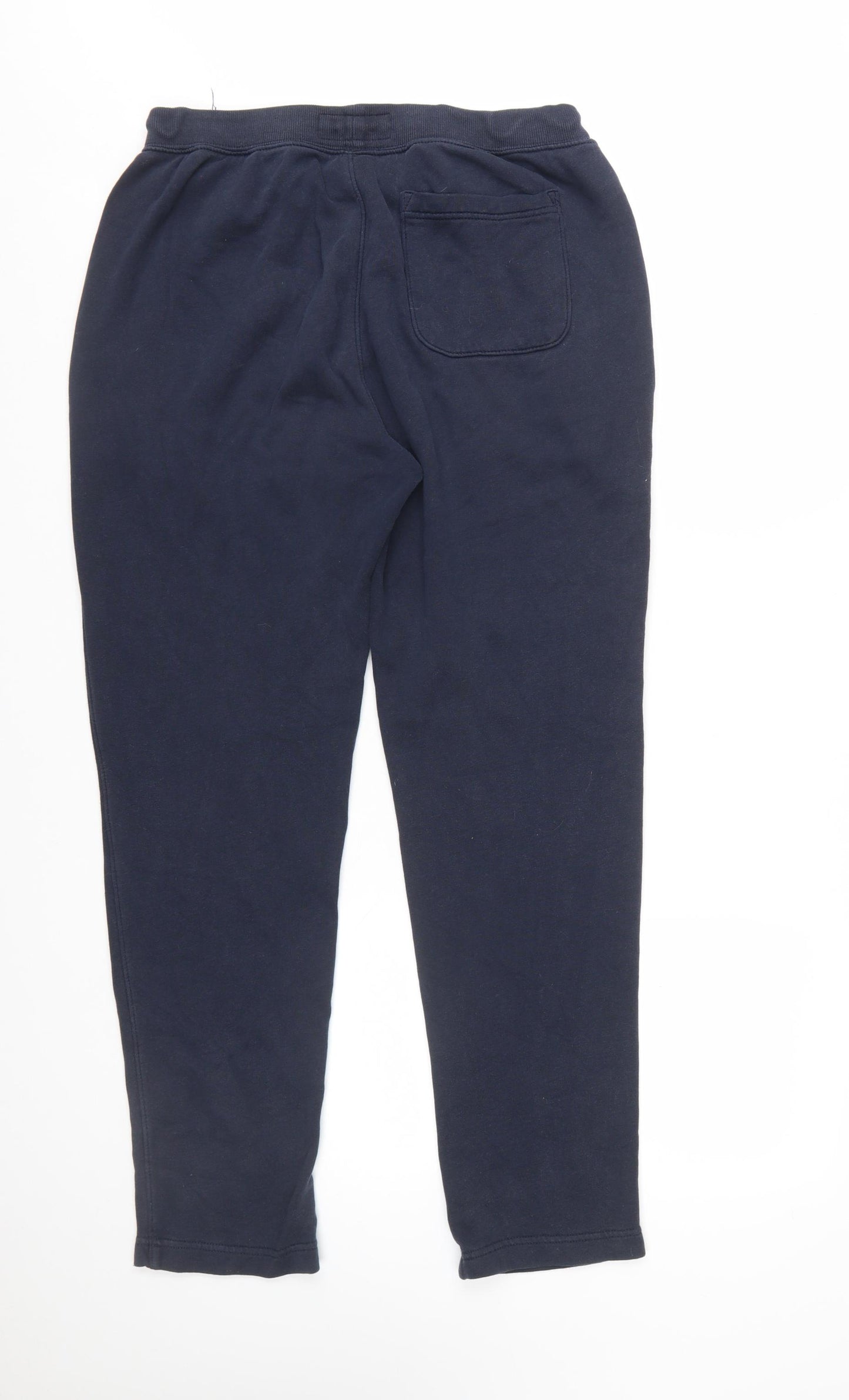 Abercrombie & Fitch Men's Blue Fleece Jogger Trousers Size M