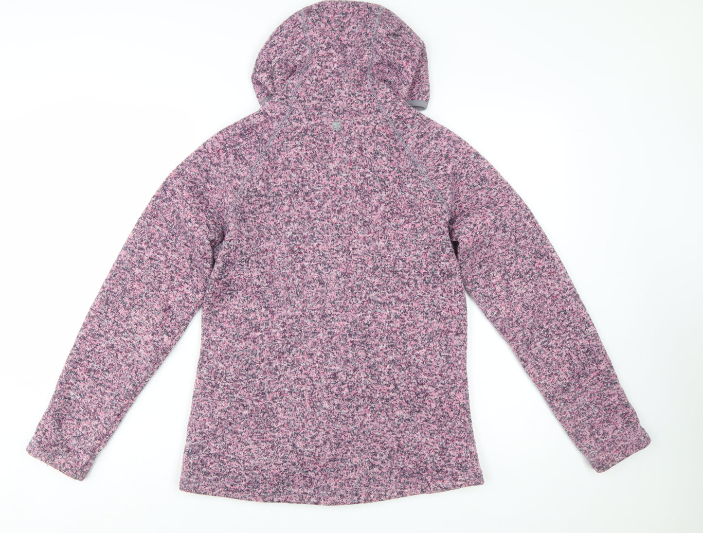 Mountain Warehouse Womens Pink Fleece Hooded Jacket Size 10