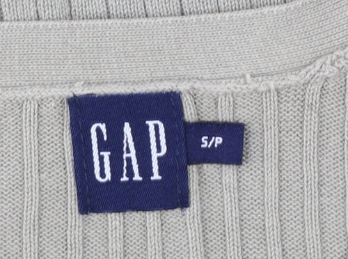 GAP Women’s Beige V-Neck Knit Cardigan Long Sleeve Size S