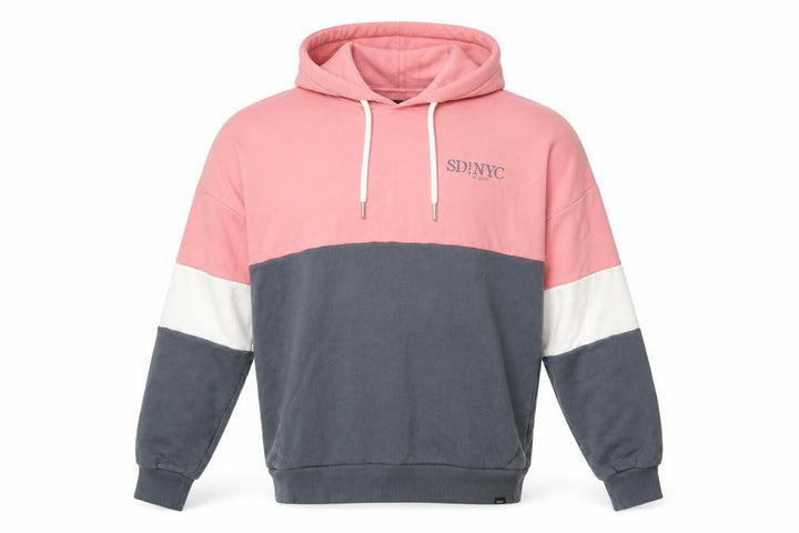 Superdry Men’s Multicoloured Pullover Hoodie XS Pink Grey Jersey