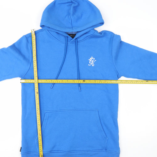Gym King Men's Blue Pullover Hoodie Size M Regular Fit