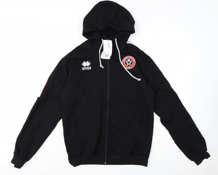 Errea Men’s Black Full Zip Hoodie Sheffield United FC L