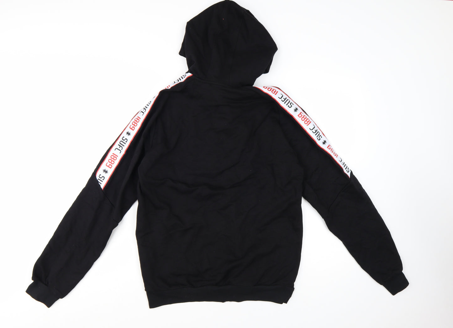 Errea Men’s Black Full Zip Hoodie Sheffield United FC L