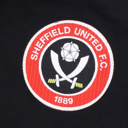 Errea Men’s Black Full Zip Hoodie Sheffield United FC L