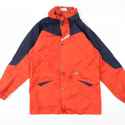 Regatta Boys Red Waterproof Hooded Parka Coat Size 11-12 Years