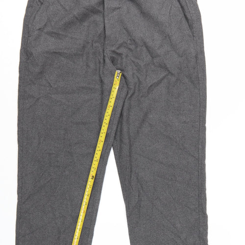 Abercrombie & Fitch Men's Grey XL Relaxed Fit Chino Trousers