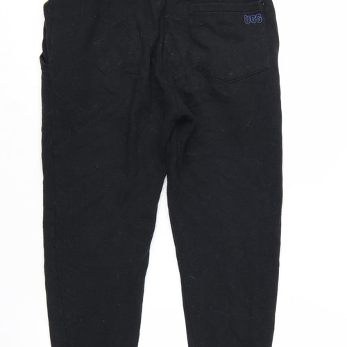 UGG Womens Black Jogger Trousers XS Cotton Modal Blend