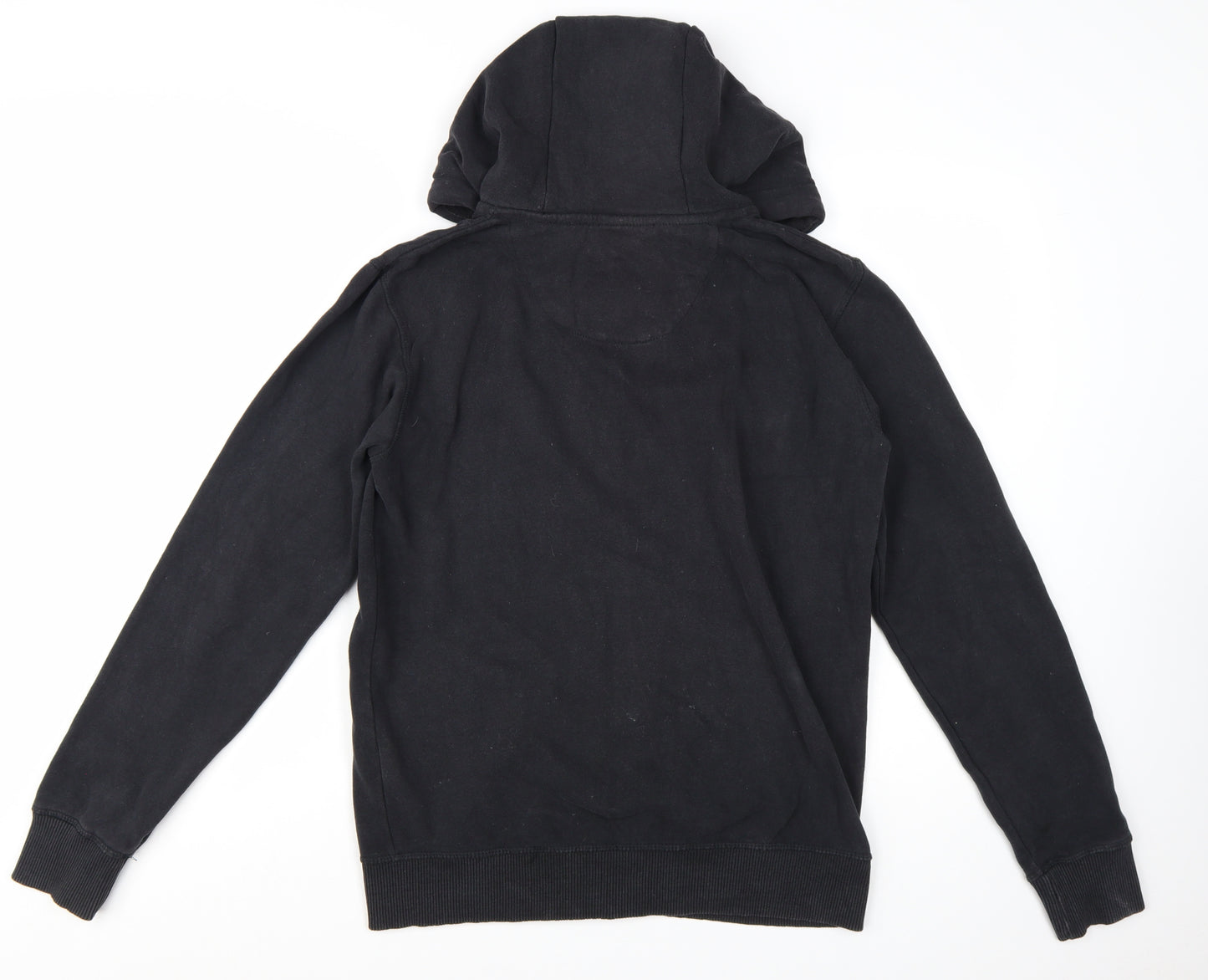SoulCal & Co Men's Black Full Zip Hoodie M Casual Logo Sweatshirt
