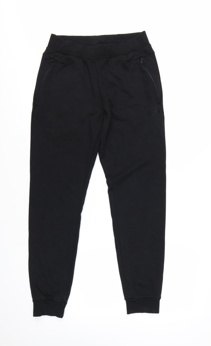 New Balance Men’s Black Jogger Trousers Size S Regular Fit