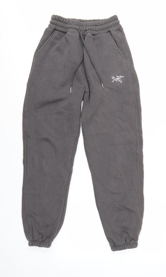 Arc'teryx Men's Grey Fleece Lined Sweatpants M Regular Fit