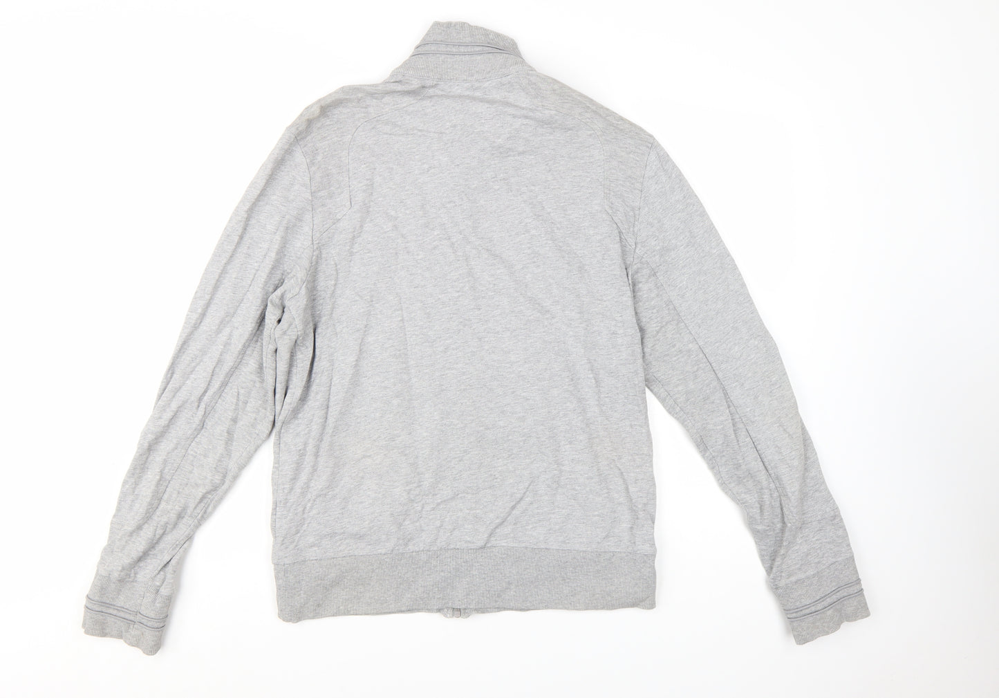Hugo Boss Men's Grey Full Zip Sweatshirt Size S