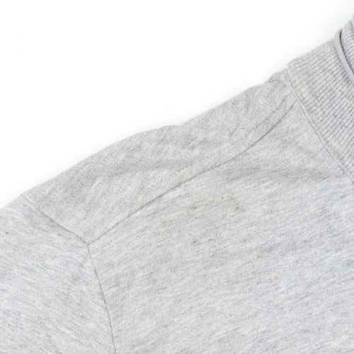 Hugo Boss Men's Grey Full Zip Sweatshirt Size S