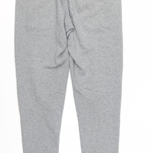 Puma Men's Grey Jogger Trousers Size S Regular Fit Sportswear