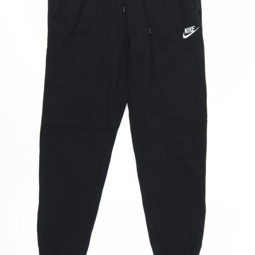 Nike Women’s Black Fleece Jogger Trousers Size M