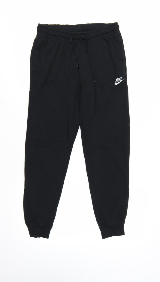 Nike Women’s Black Fleece Jogger Trousers Size M