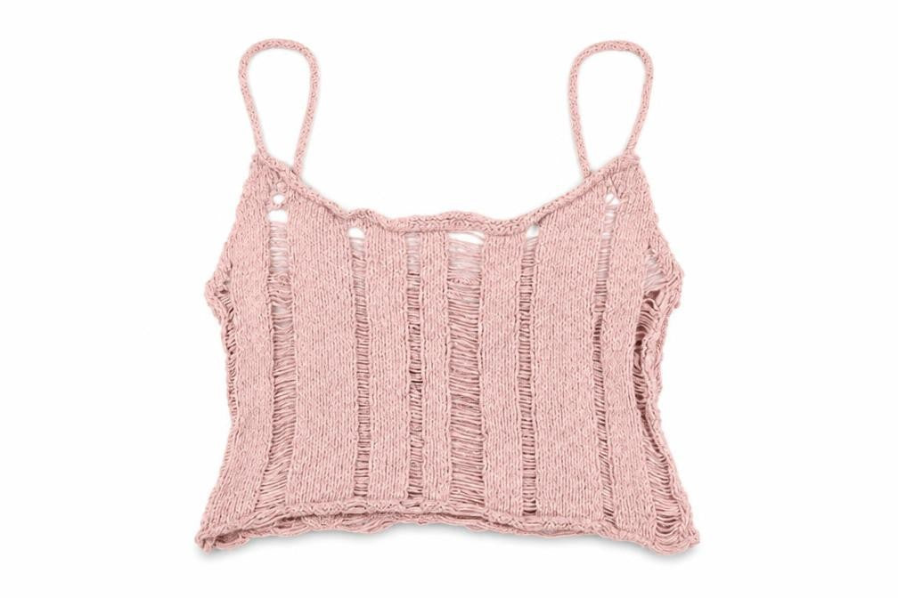 Urban Outfitters Women’s Pink Knit Camisole Tank Top M
