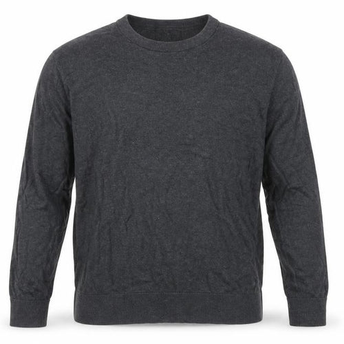 Gap Men's Grey Cotton Crew Neck Pullover Jumper Size L