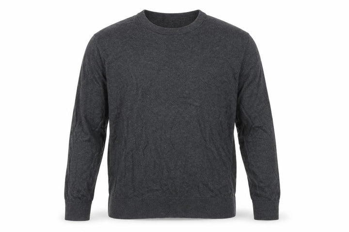 Gap Men's Grey Cotton Crew Neck Pullover Jumper Size L