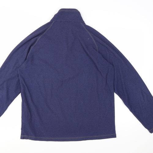 Regatta Men's Blue Fleece 1/2 Zip Pullover Sweatshirt Size L