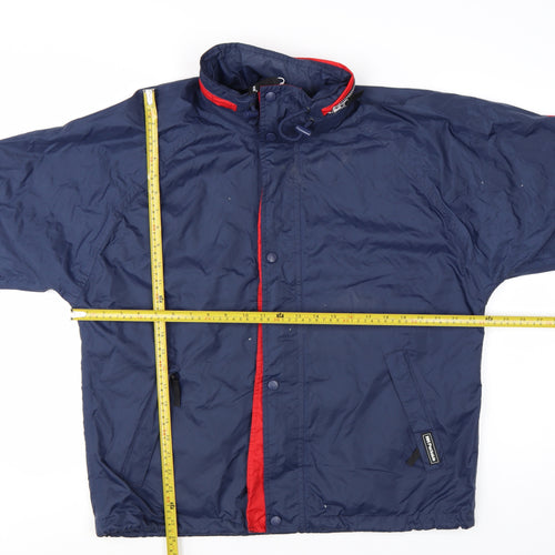 Helly Hansen Men's Blue Waterproof Windbreaker Jacket Size S