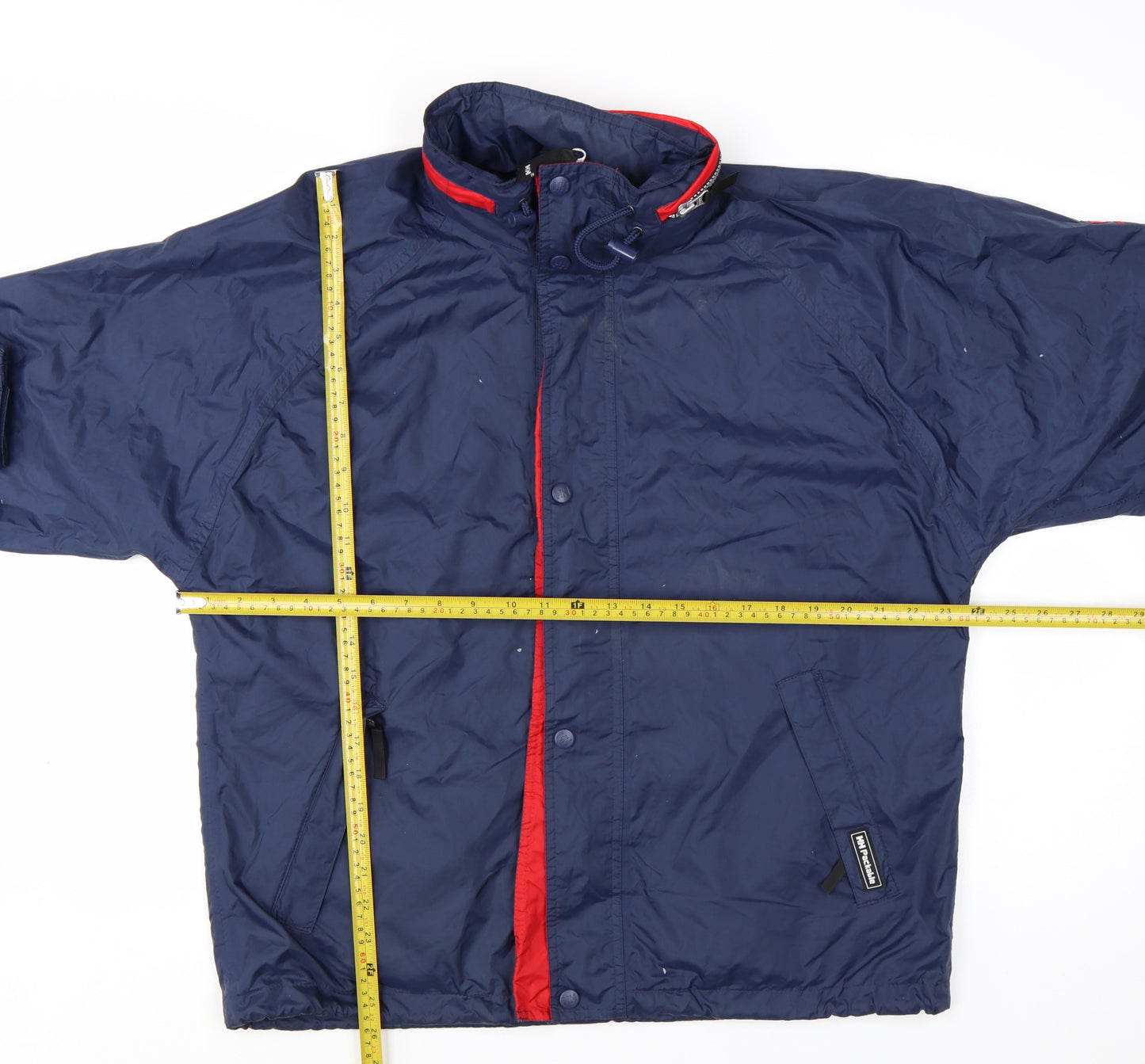 Helly Hansen Men's Blue Waterproof Windbreaker Jacket Size S