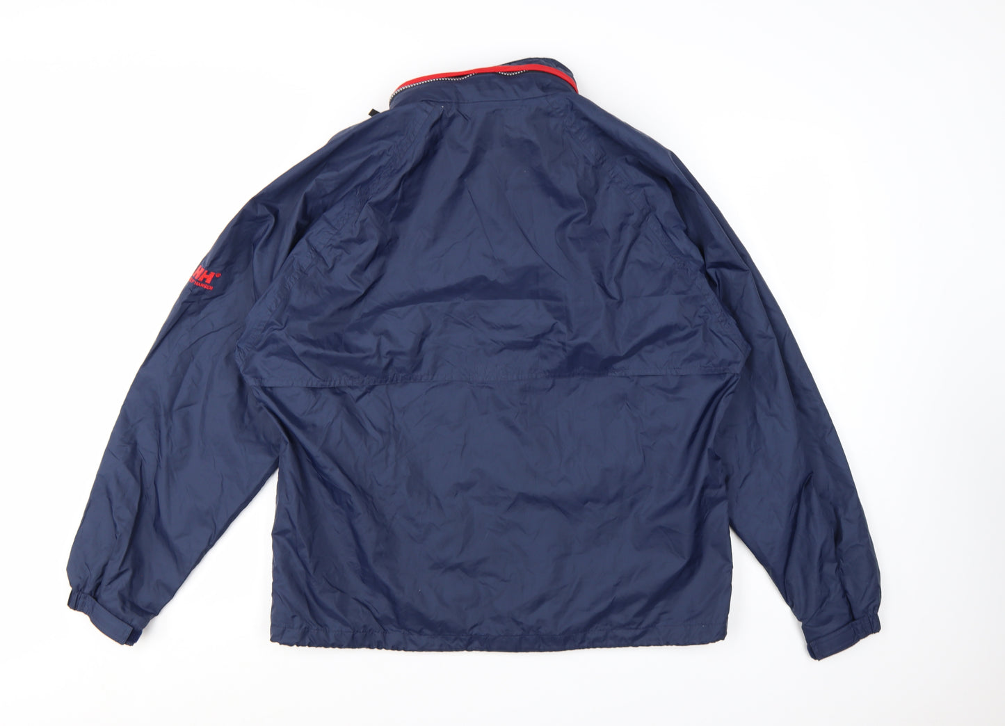 Helly Hansen Men's Blue Waterproof Windbreaker Jacket Size S