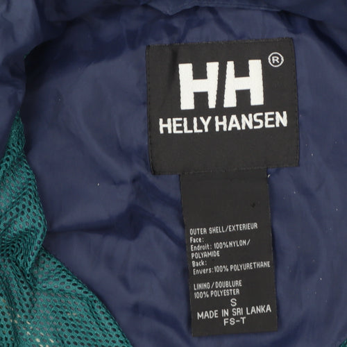 Helly Hansen Men's Blue Waterproof Windbreaker Jacket Size S