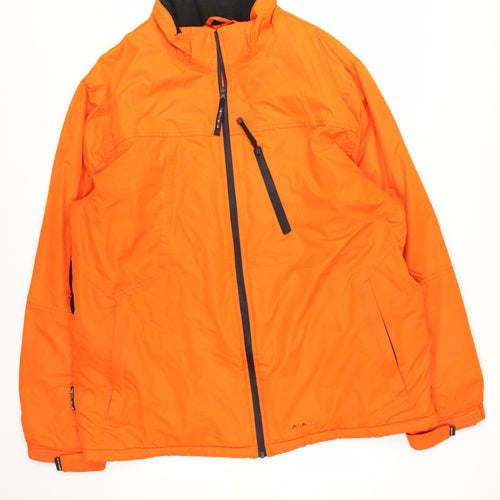 Parallel Men's Orange XL Waterproof Ski Jacket Winter Outdoor