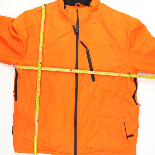 Parallel Men's Orange XL Waterproof Ski Jacket Winter Outdoor