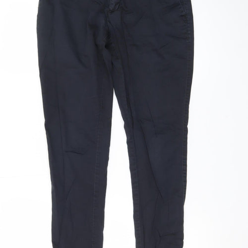 Scullers Men's Blue Chino Trousers Size 30 Slim Tapered Fit
