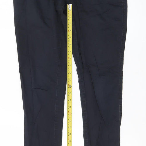 Scullers Men's Blue Chino Trousers Size 30 Slim Tapered Fit