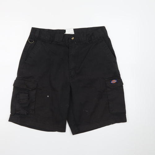 Dickies Redhawk Men's Black Cargo Work Shorts Size 34 Regular