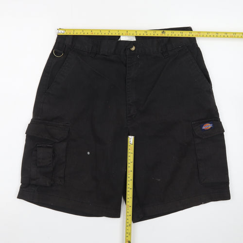 Dickies Redhawk Men's Black Cargo Work Shorts Size 34 Regular