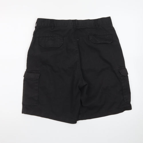 Dickies Redhawk Men's Black Cargo Work Shorts Size 34 Regular