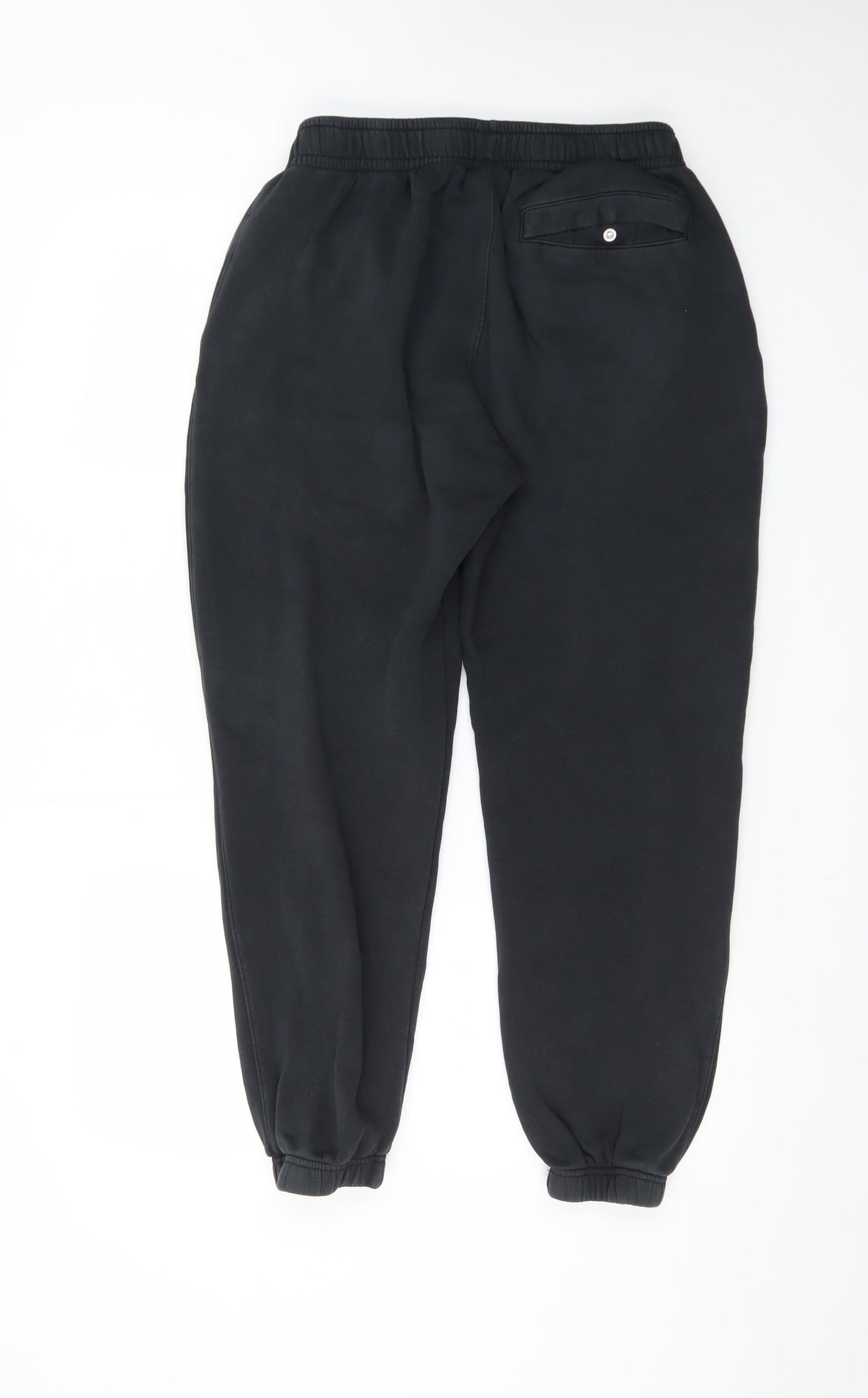 Nike Men Black Jogger Sweatpants Medium Regular Fit Fleece
