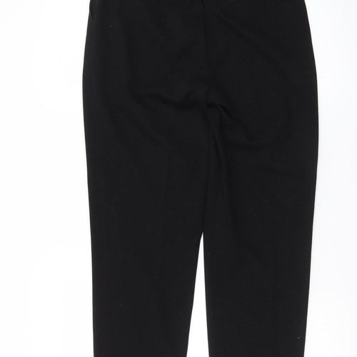Uniqlo Men's Black Regular Fit Business Trousers Size S