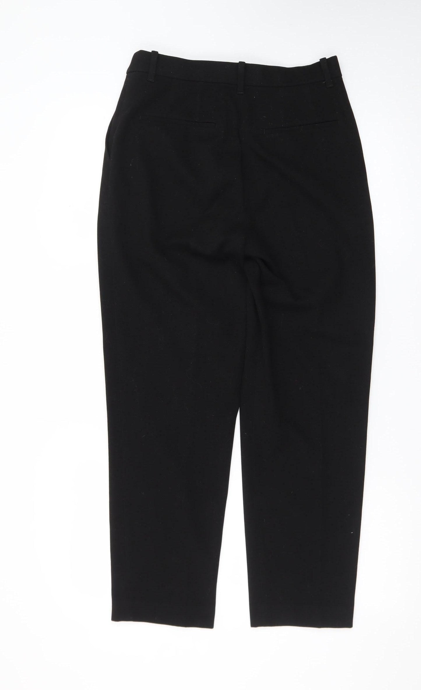 Uniqlo Men's Black Regular Fit Business Trousers Size S