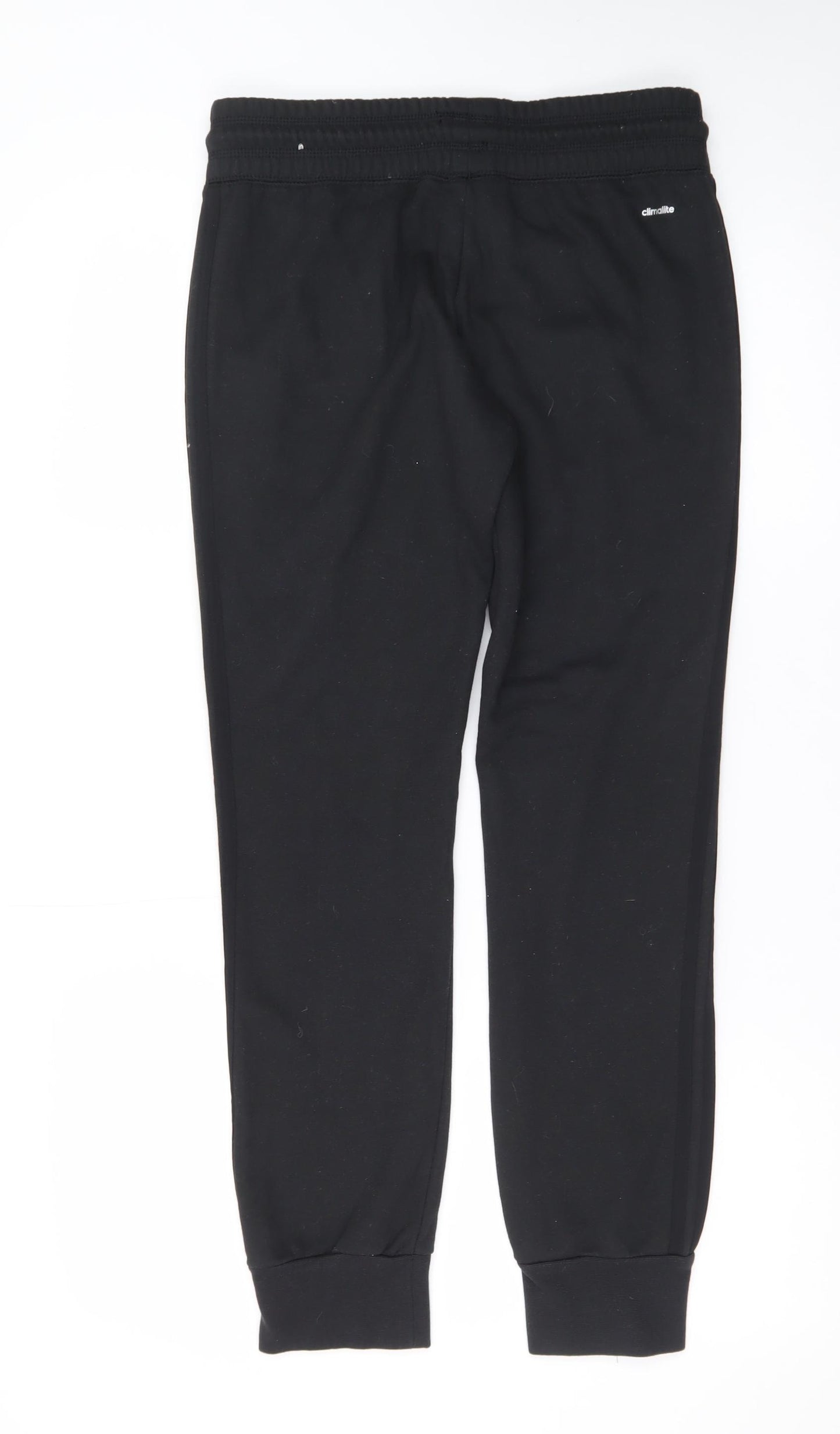 Adidas Mens Black Sport Essentials Jogger Sweatpants Medium