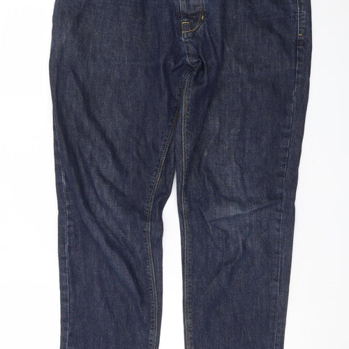 Next Men’s Blue Straight Leg Denim Jeans 34W 29L Regular Fit