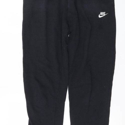 Nike Men's Black Jogger Sweatpants M Regular Fit Casual Trousers