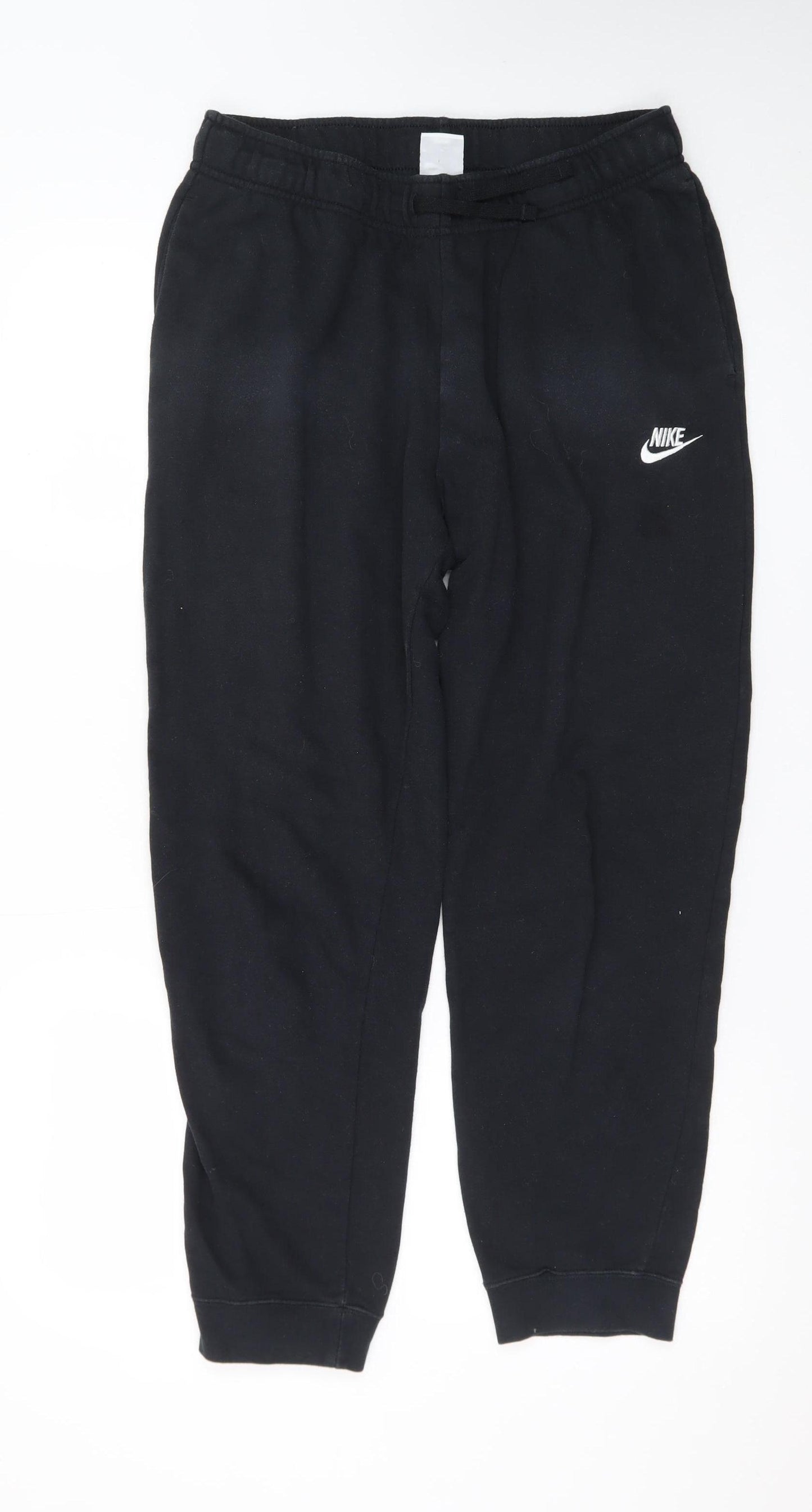 Nike Men's Black Jogger Sweatpants M Regular Fit Casual Trousers
