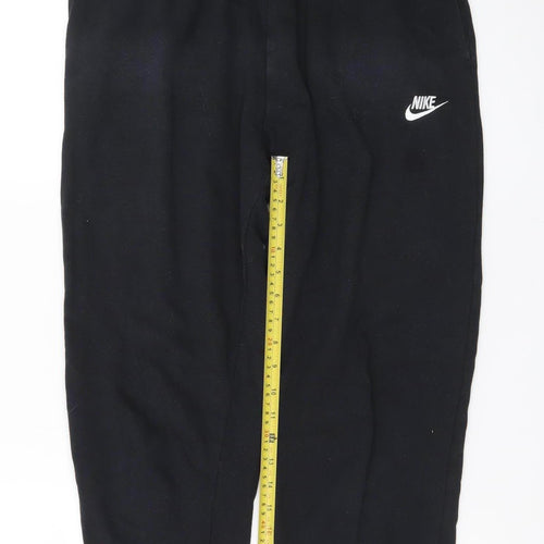 Nike Men's Black Jogger Sweatpants M Regular Fit Casual Trousers