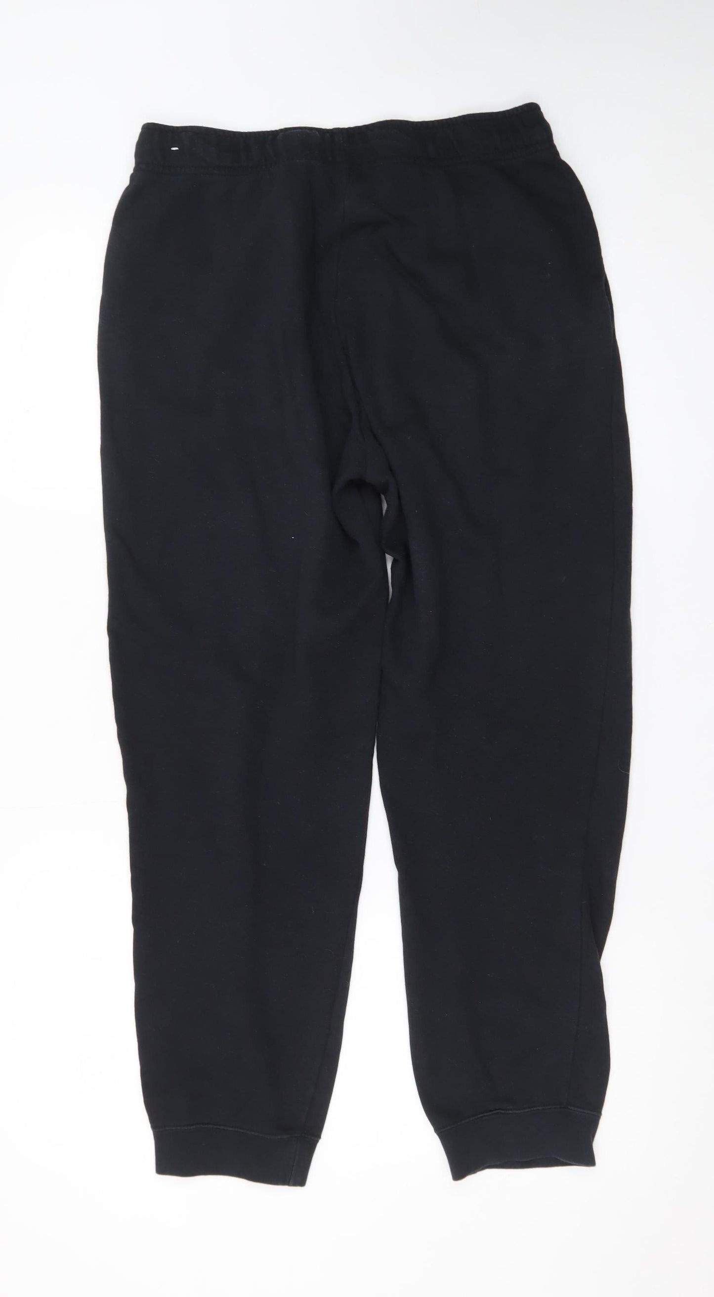 Nike Men's Black Jogger Sweatpants M Regular Fit Casual Trousers