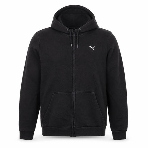 Puma Mens Black XL Full Zip Hoodie Sweatshirt