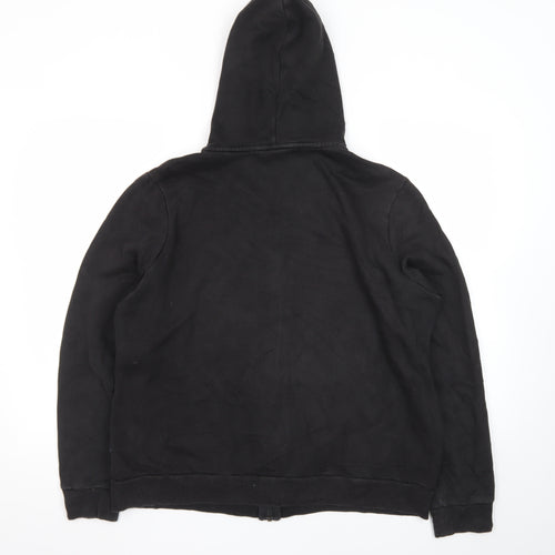 Puma Mens Black XL Full Zip Hoodie Sweatshirt
