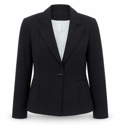 Principles Women Black Size 12 Classic Single-Breasted Blazer