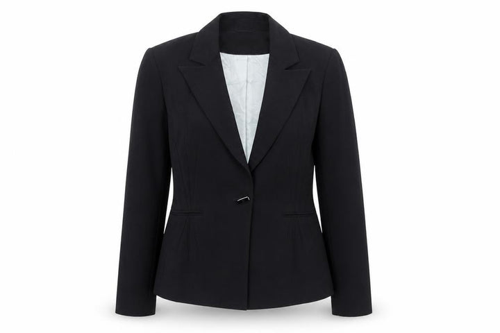 Principles Women Black Size 12 Classic Single-Breasted Blazer